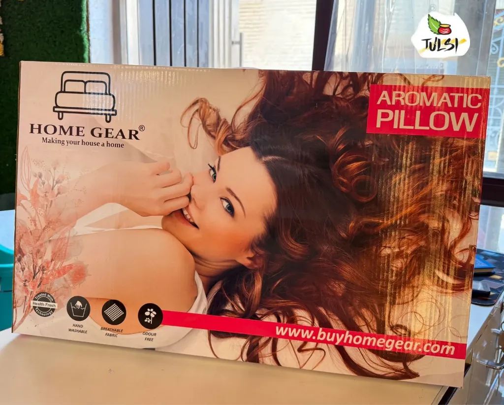 FRAGRANCE AROMATIC MICROFIBRE PILLOW ( PACK OF 2 PEICE )